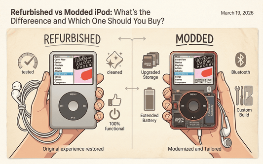 Refurbished vs Modded iPod: What’s the Difference and Which One Should You Buy?